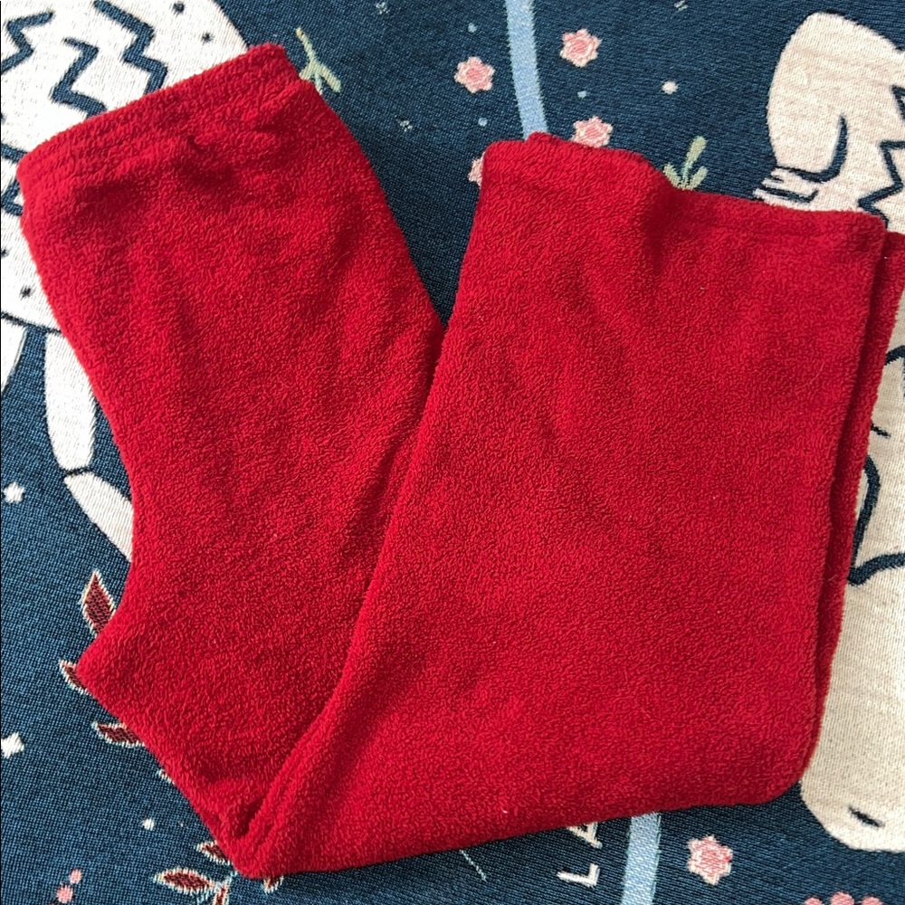 YITTY Maroon Fleece Pants size M